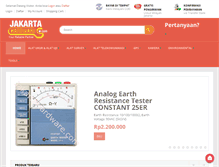 Tablet Screenshot of jakartahardware.com